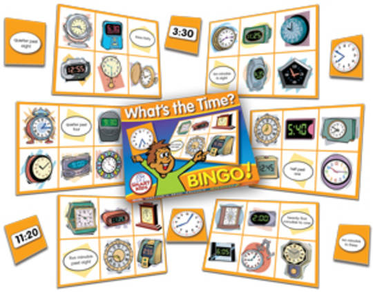 What's the Time? Bingo