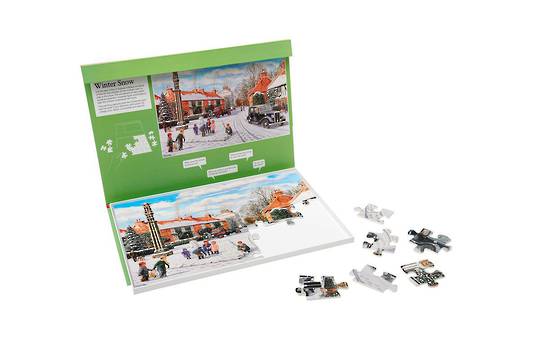 Winter Snow 35 piece plastic puzzle