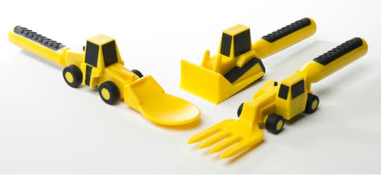 Construction 3-piece Cutlery Set – Constructive Eating