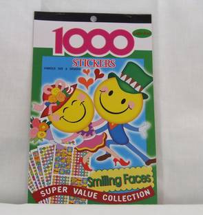 Smiley Faces Sticker Pad