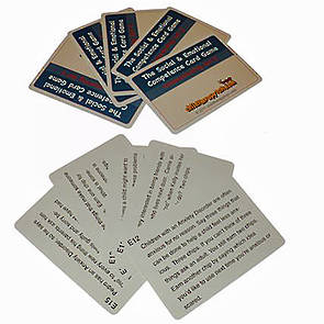 The Social and Emotional Competence Game Anxiety Cards - Set E
