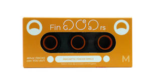 Fingears Black Orange Medium