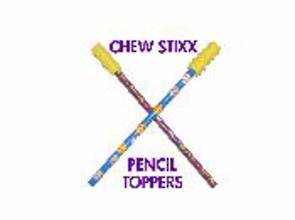 Chew Stix Pencil Toppers
