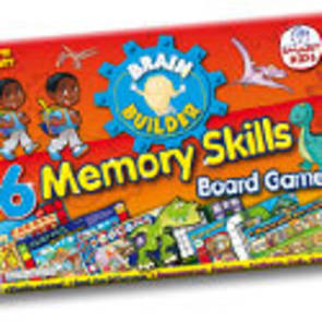 6 Memory Skills Board Games