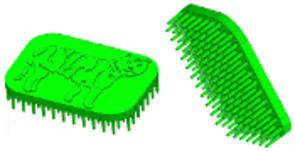 Tactile Tiger Hand Fidget / Sensory Brush