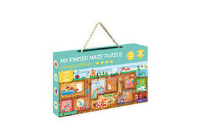 Sensory Finger Maze & Puzzle - Underground Houses