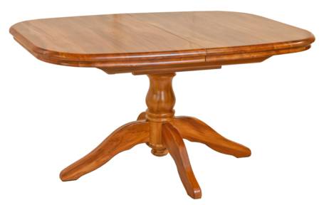 Brunswick Single Pedestal Extension Dining Table 1450L x 1100W Extn 1950L
