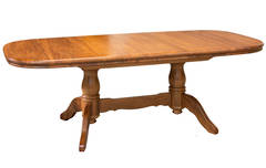 Brunswick Twin Pedestal Extension Dining Table 1700L x 1140W Extn 22500L