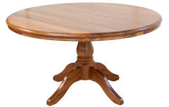 Oslo Round Fixed Dining Table - 1375L x 1375W