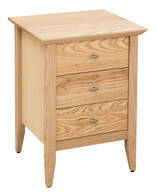 Aria 3 Drawer Narrow Bedside