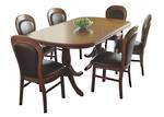 Classic Kauri Twin Pedestal Extension Dining Table