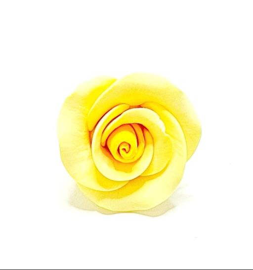 Icing Yellow Roses 30mm, box of 52