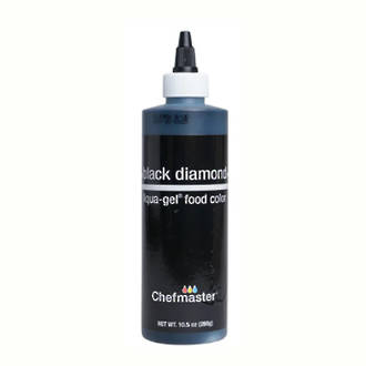Chefmaster Liqua-Gel Colour Black Diamond 10.5oz - DELETED WHEN SOLD