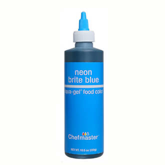 Chefmaster Neon Brite Liquid Brite Blue