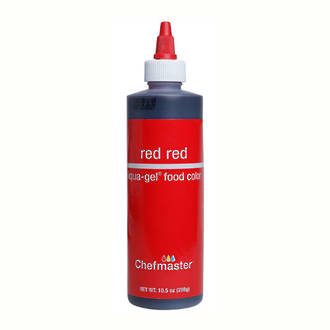 Chefmaster Liqua-Gel Colour Red Red 10.5oz