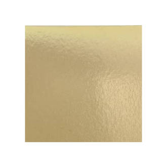 300mm or 12" Square 2mm Cake Card Gold