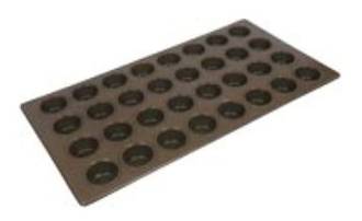 Regular Muffin Tray, 32 Cup 406x760x35mm