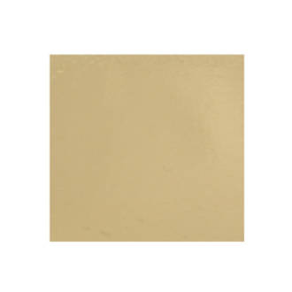 275mm or 11" Square 4mm Cake Card Gold