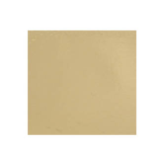 400mm or 16" Square 4mm Cake Card Gold