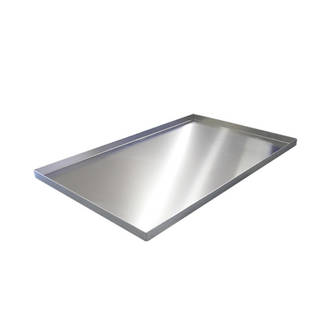 Aluminium Baking Tray, Plain 4 sided - 450x300x70mm (2mm) 1 ONLY