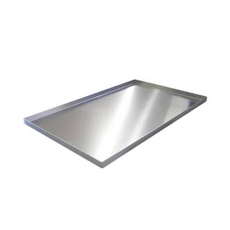 Aluminium Baking Tray, Plain 4 sided - 450x300x40mm (1.6mm) 1 ONLY