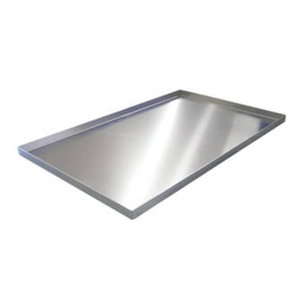 Aluminium Baking Tray, Plain 4 sided 460x360x25mm (29x18) - 2 LEFT