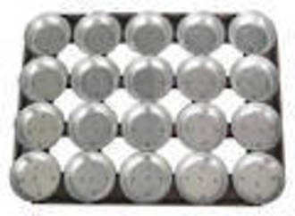 Palletized Pie Tins, (20) Round Very Deep 113x42mm, Tray size 600x460mm