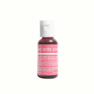 Chefmaster Liqua Gel Neon Brite Pink .70oz Bottle