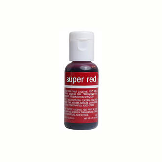 Chefmaster Liqua Gel Super Red .70oz Bottle