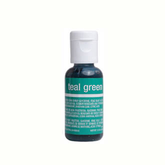 Chefmaster Liqua Gel Teal Green (Box of 12)