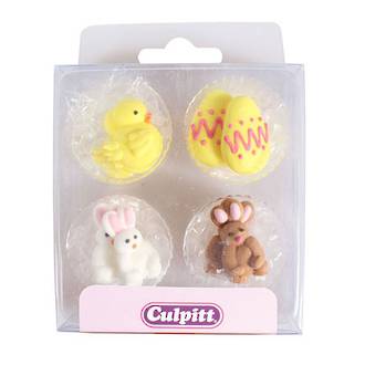 Royal Icing Chick, Egg and Rabbit (12)