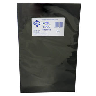 Confectionary Foil - Black 10 Pack