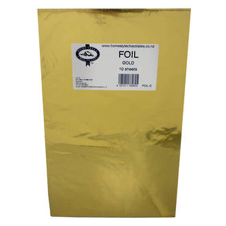 Confectionary Foil - Gold 10 Pack - SOLD OUT