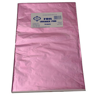 Confectionary Foil - Dark Lavender Pink 10 Pack