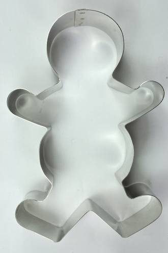 Gingerbreadman dough cutter Stainless steel, 130mm long