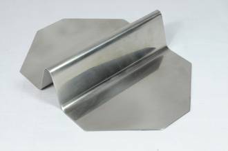 Stainless steel sandwich cutting guide