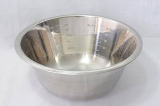 Bowl Stainless Steel, 1.2 litre 190x80mm