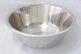 Bowl Stainless Steel, 2.6 litre - 245x100mm