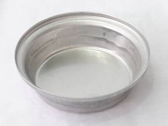 Single Aluminium Pie Tin, Round 113x31.5mm