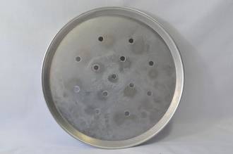 Aluminium Pizza Pan 310x25mm with holes in base
