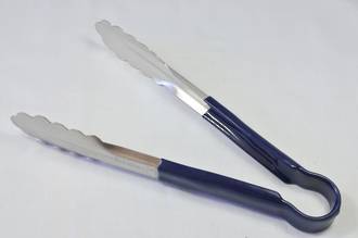 30cm Stainless Steel Tong, Black Handle