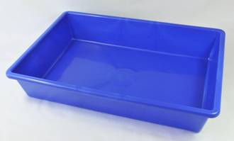 Tote Tray 395x270x78mm Ideal for product holding; coconut, grain etc