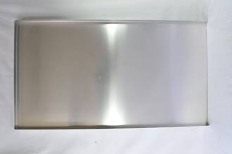 Aluminium Baking trays, Plain 3 sided - 740x460x25mm (29x18)