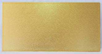 Rectangle MDF Board, 20" x 14", Gold
