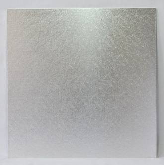 Square 6" MDF Board, Silver
