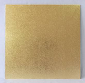 Square 7" MDF Board, Gold