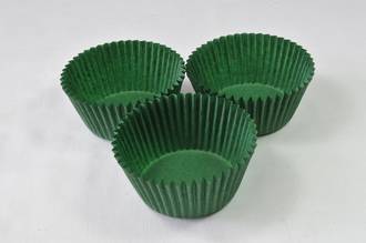 Standard Paper Cases Dark Green 55x32.5mm (500)