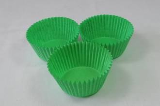Standard Paper Cases Light Green 55x32.5mm (500)