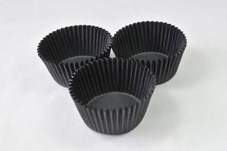 Paper Cases Black 30x23mm (500)