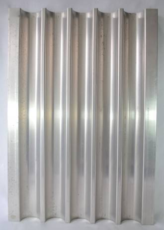 Non-perforated Aluminium French Stick Tray, 735x406mm (29x16)